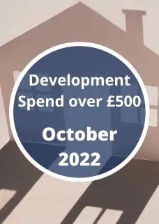 Development Spend - October 2022